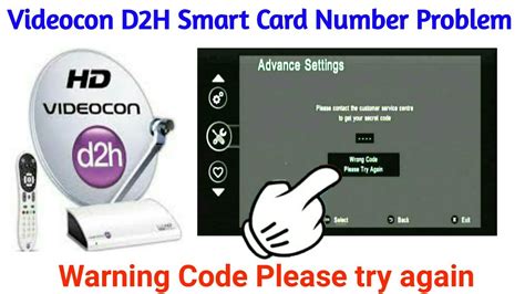 what is smart card in videocon d2h|d2h access code.